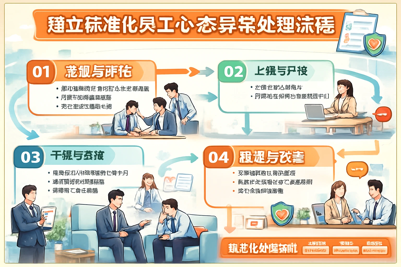 建立标准化员工心态异常处理流程