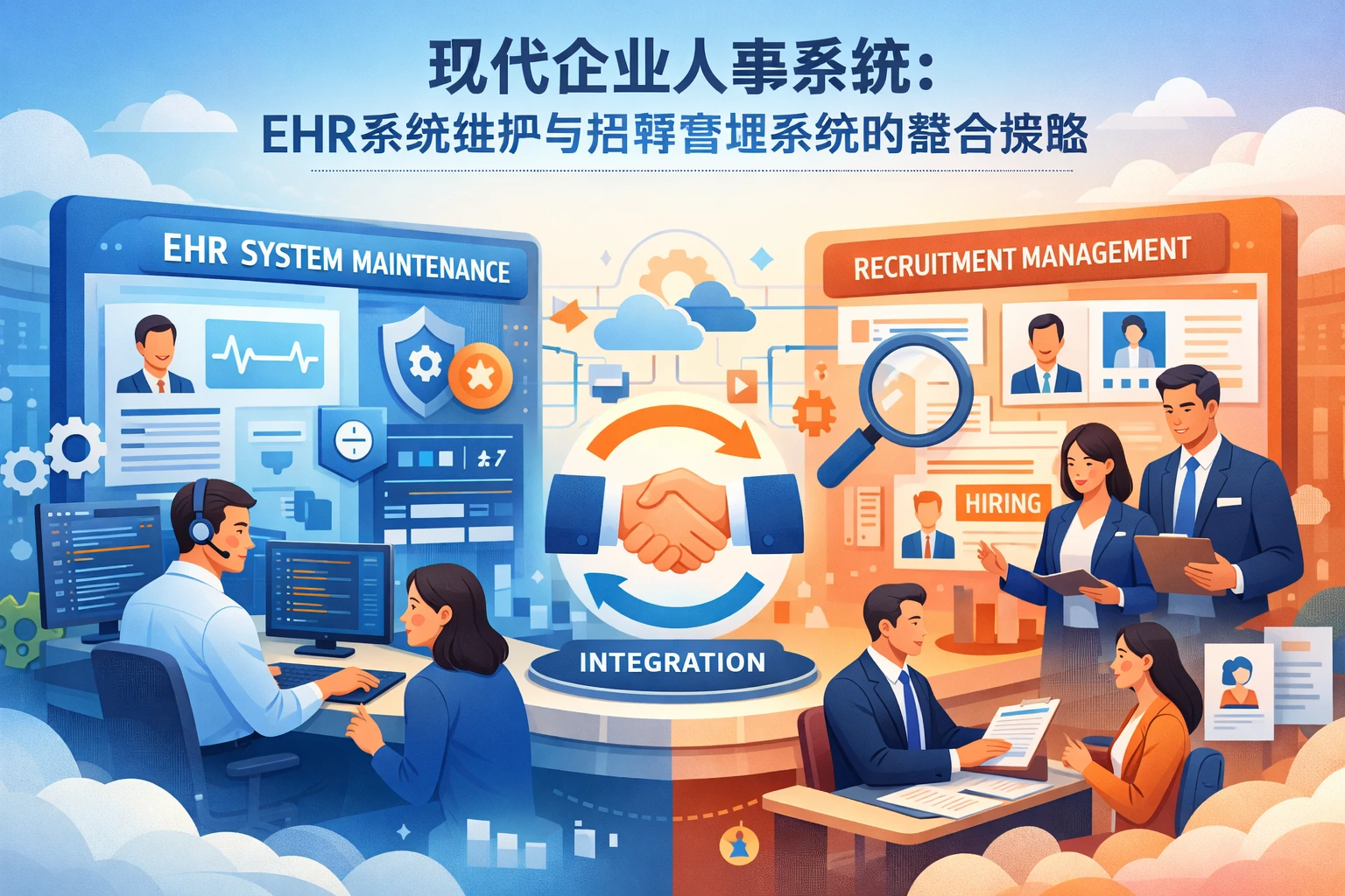 现代企业人事系统：EHR系统维护与招聘管理系统的整合策略