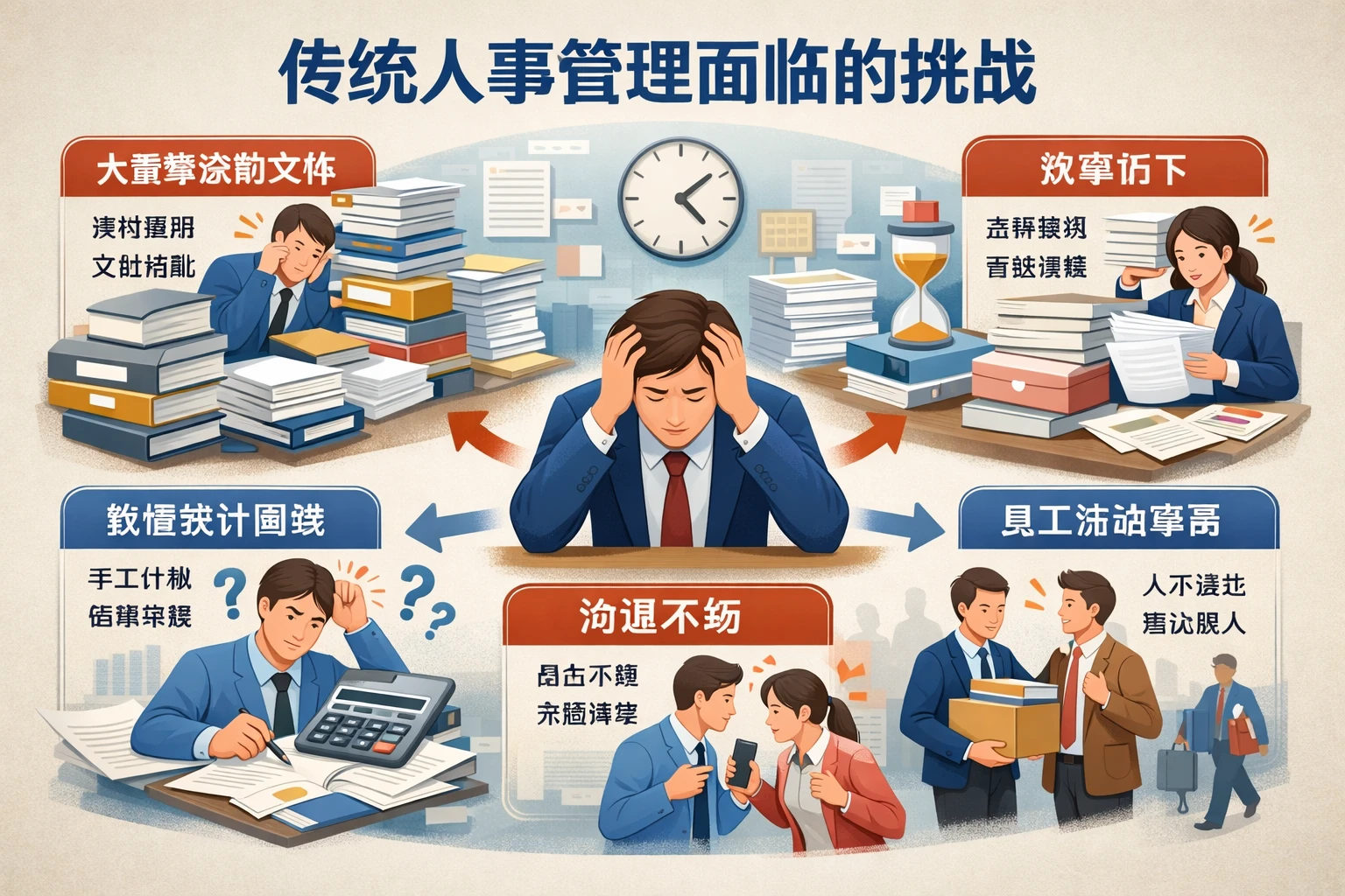 传统人事管理面临的挑战