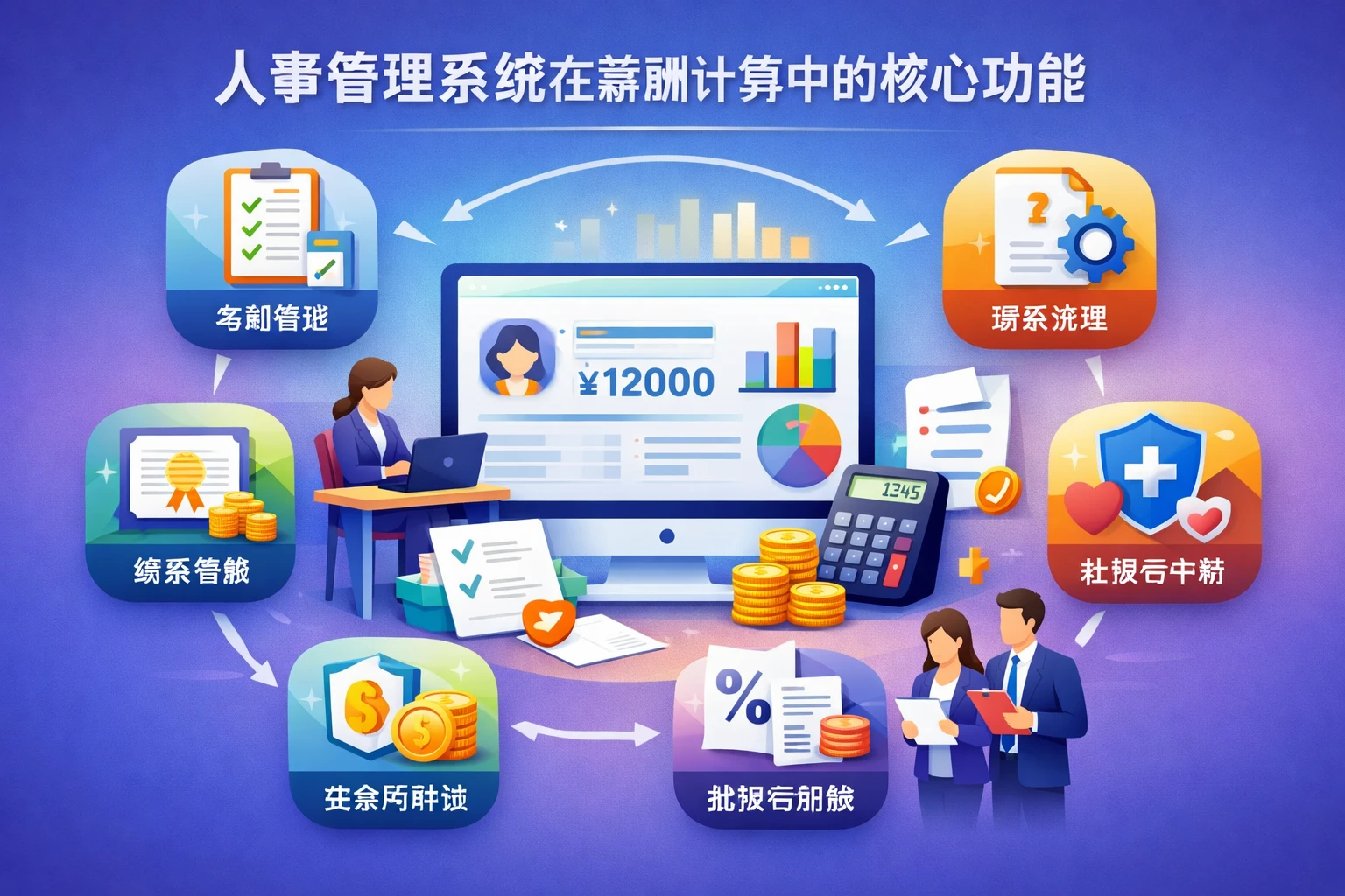 人事管理系统在薪酬计算中的核心功能