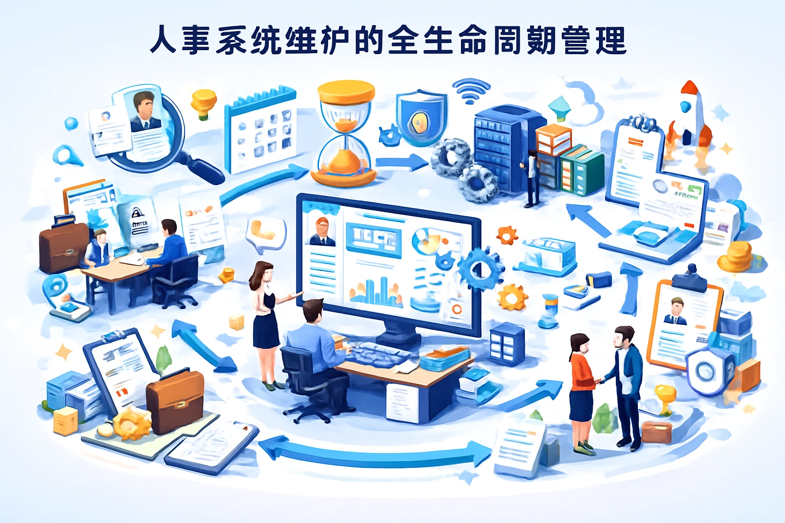 人事系统维护的全生命周期管理