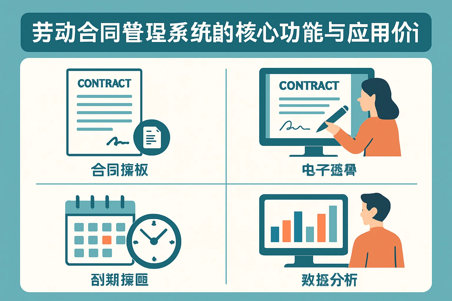 劳动合同管理系统的核心功能与应用价值