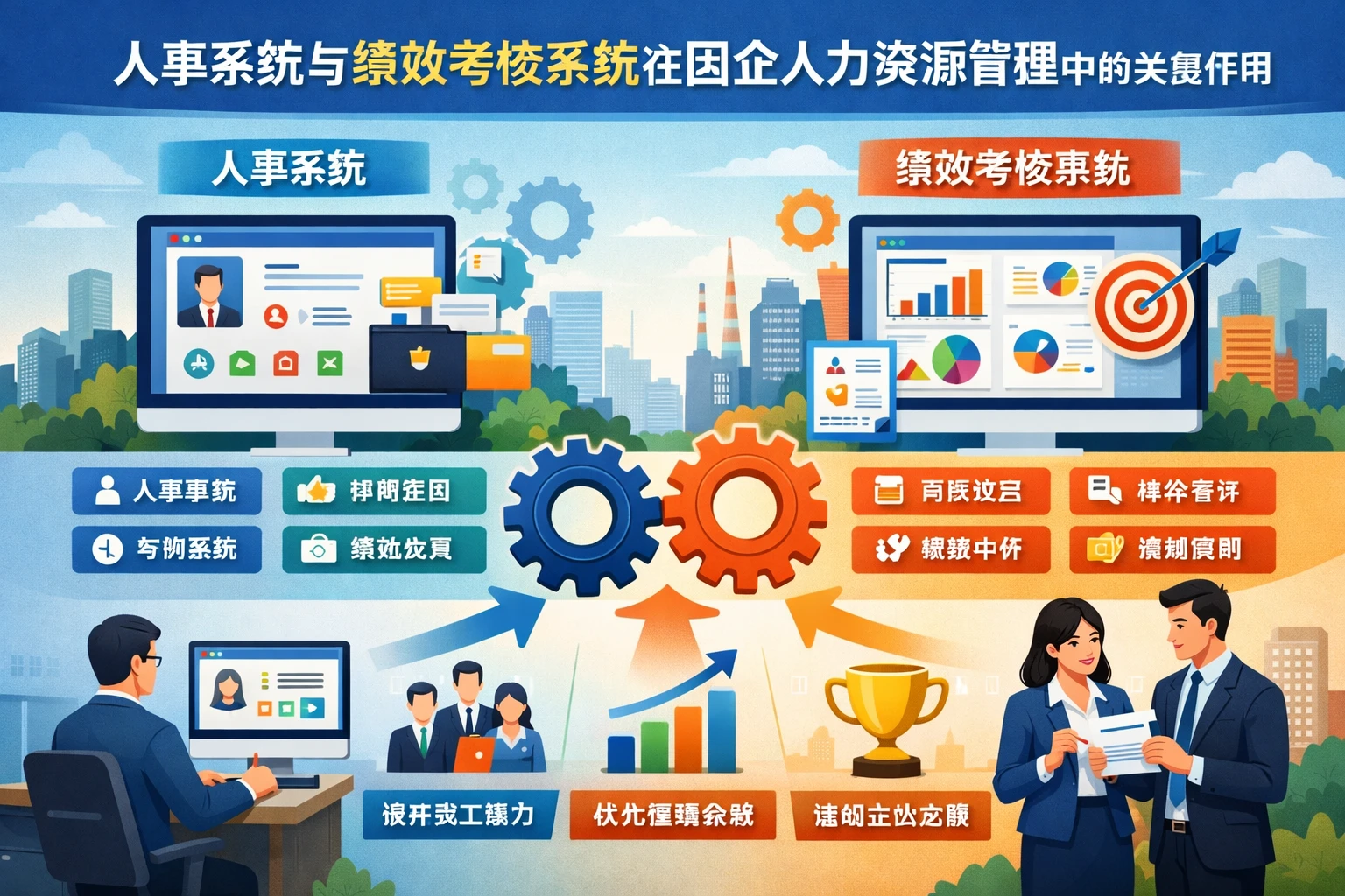 人事系统与绩效考核系统在国企人力资源管理中的关键作用