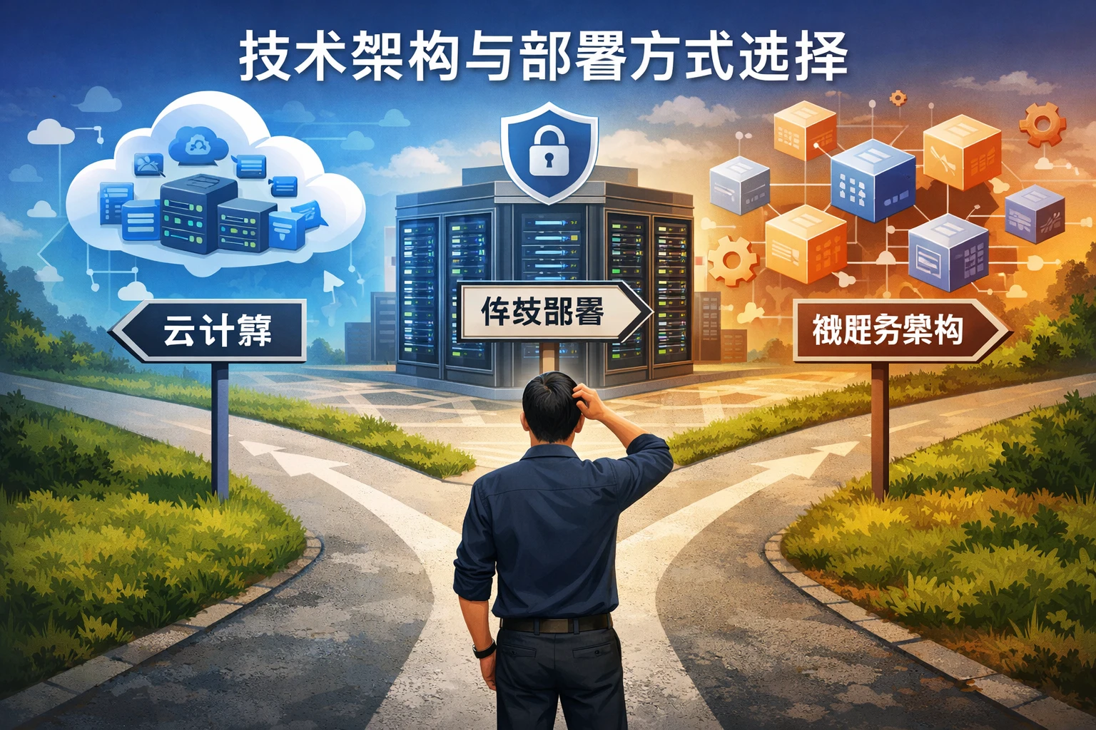 技术架构与部署方式选择