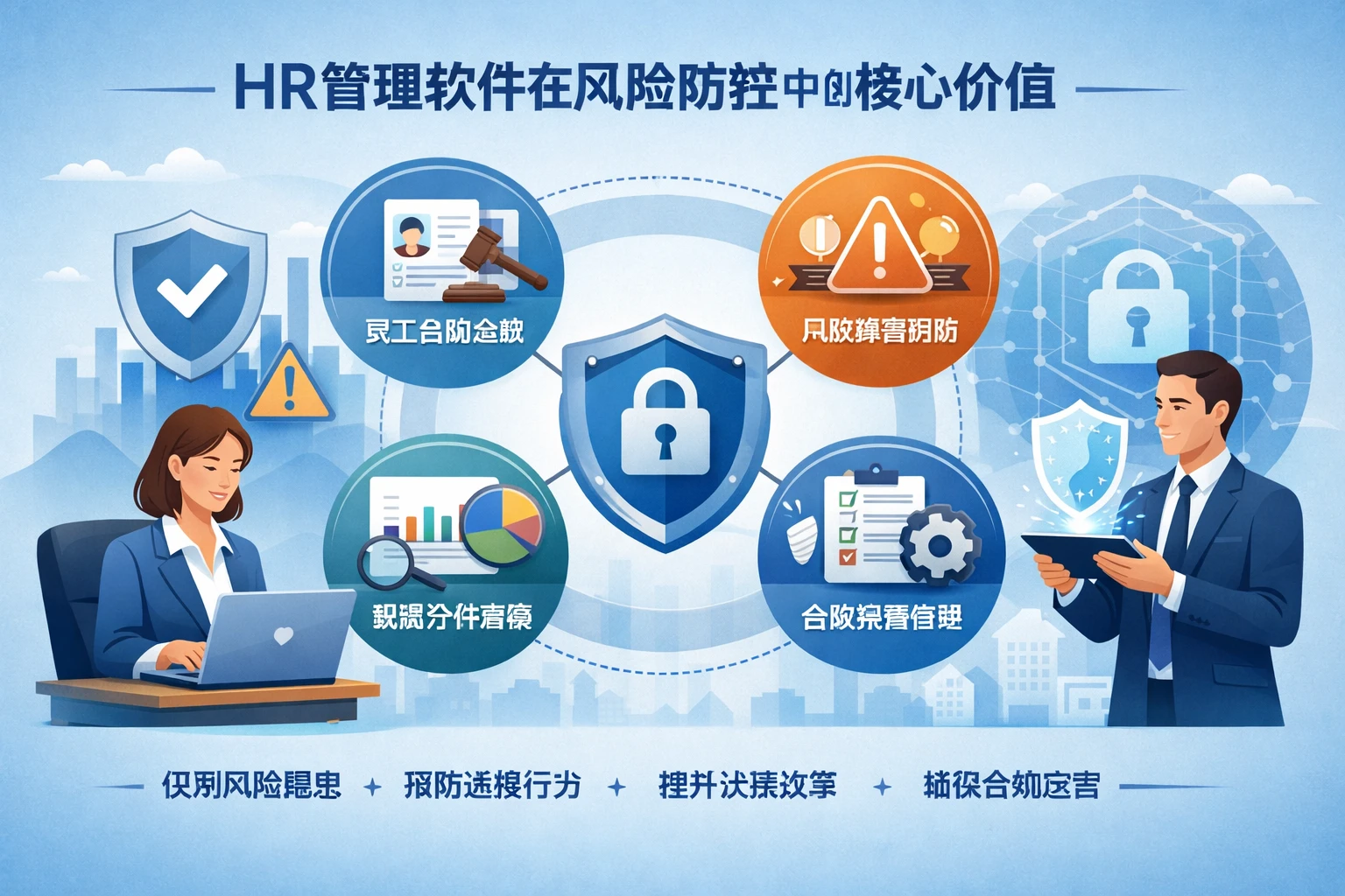 HR管理软件在风险防控中的核心价值