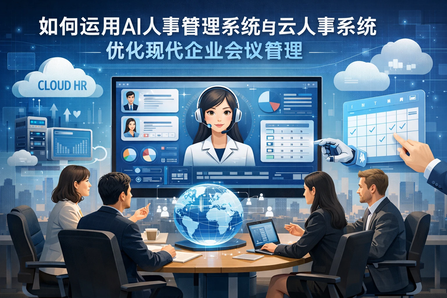 如何运用AI人事管理系统与云人事系统优化现代企业会议管理