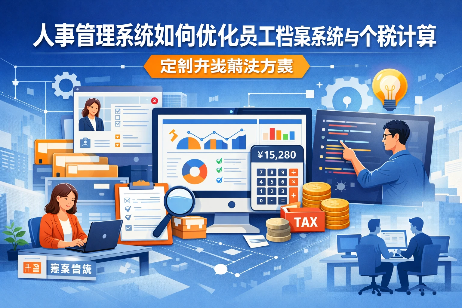人事管理系统如何优化员工档案系统与个税计算——定制开发解决方案