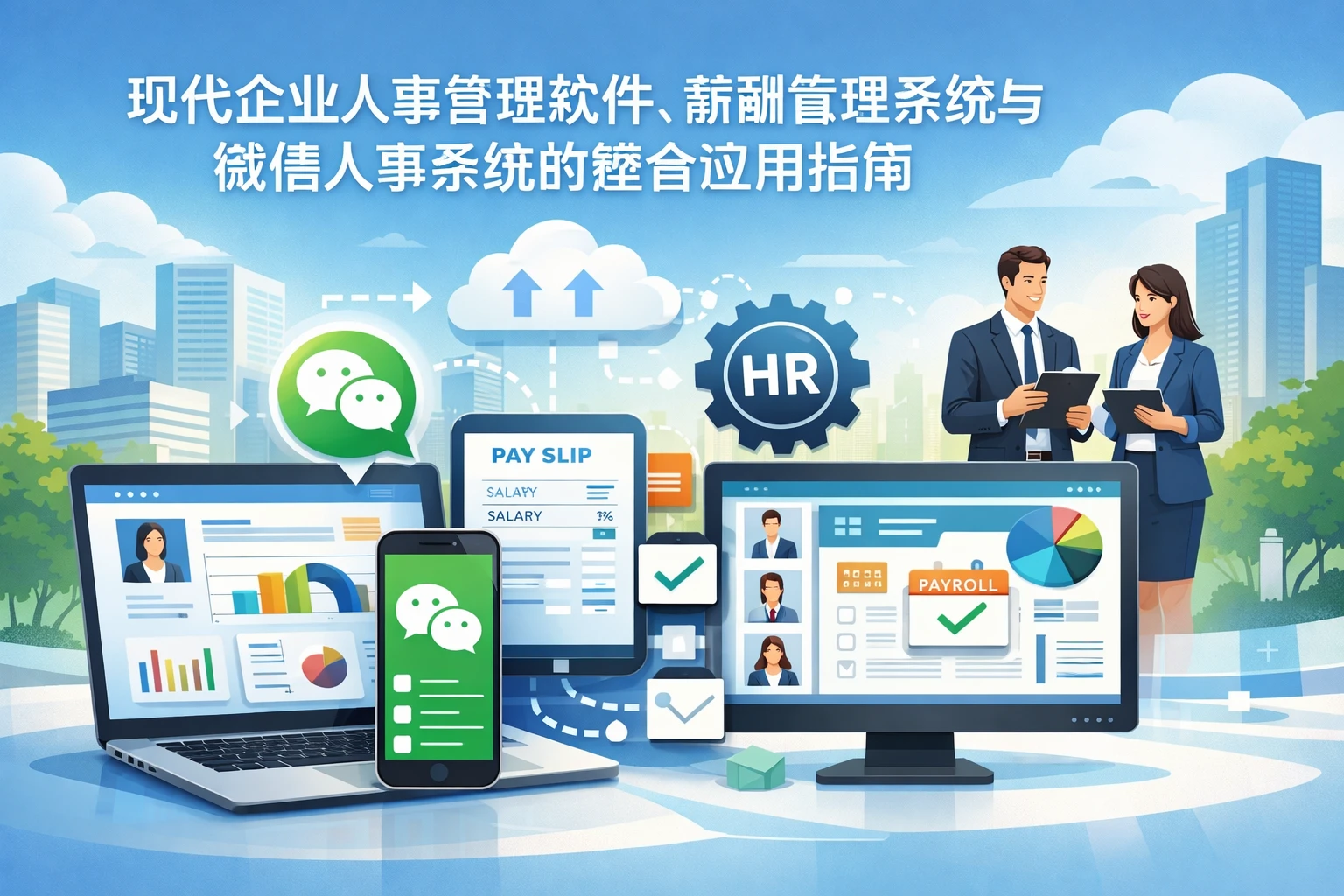 现代企业人事管理软件、薪酬管理系统与微信人事系统的整合应用指南