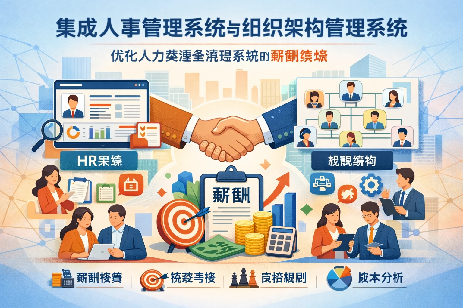 集成人事管理系统与组织架构管理系统：优化人力资源全流程系统的薪酬策略