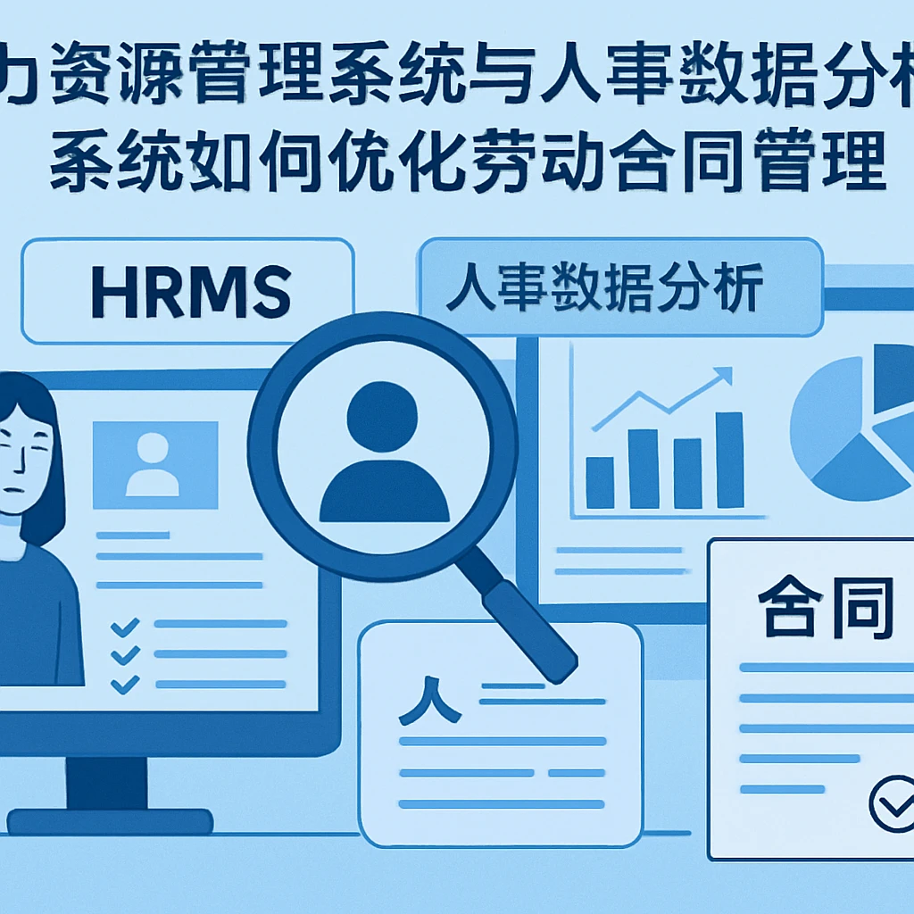 人力资源管理系统与人事数据分析系统如何优化劳动合同管理