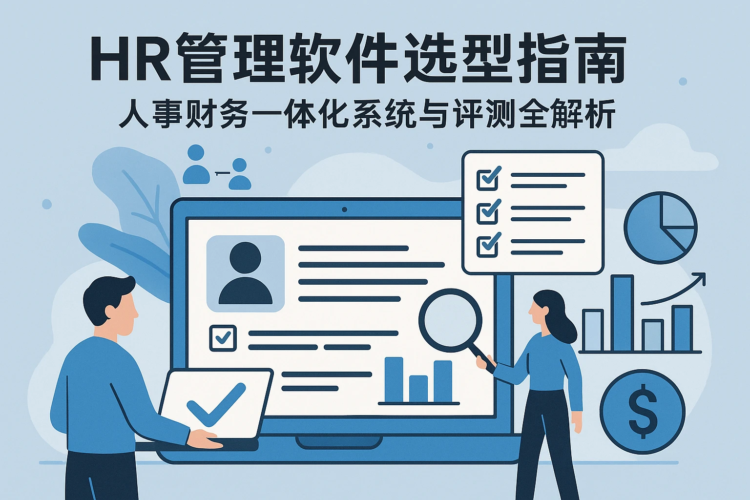 HR管理软件选型指南:人事财务一体化系统与评测全解析