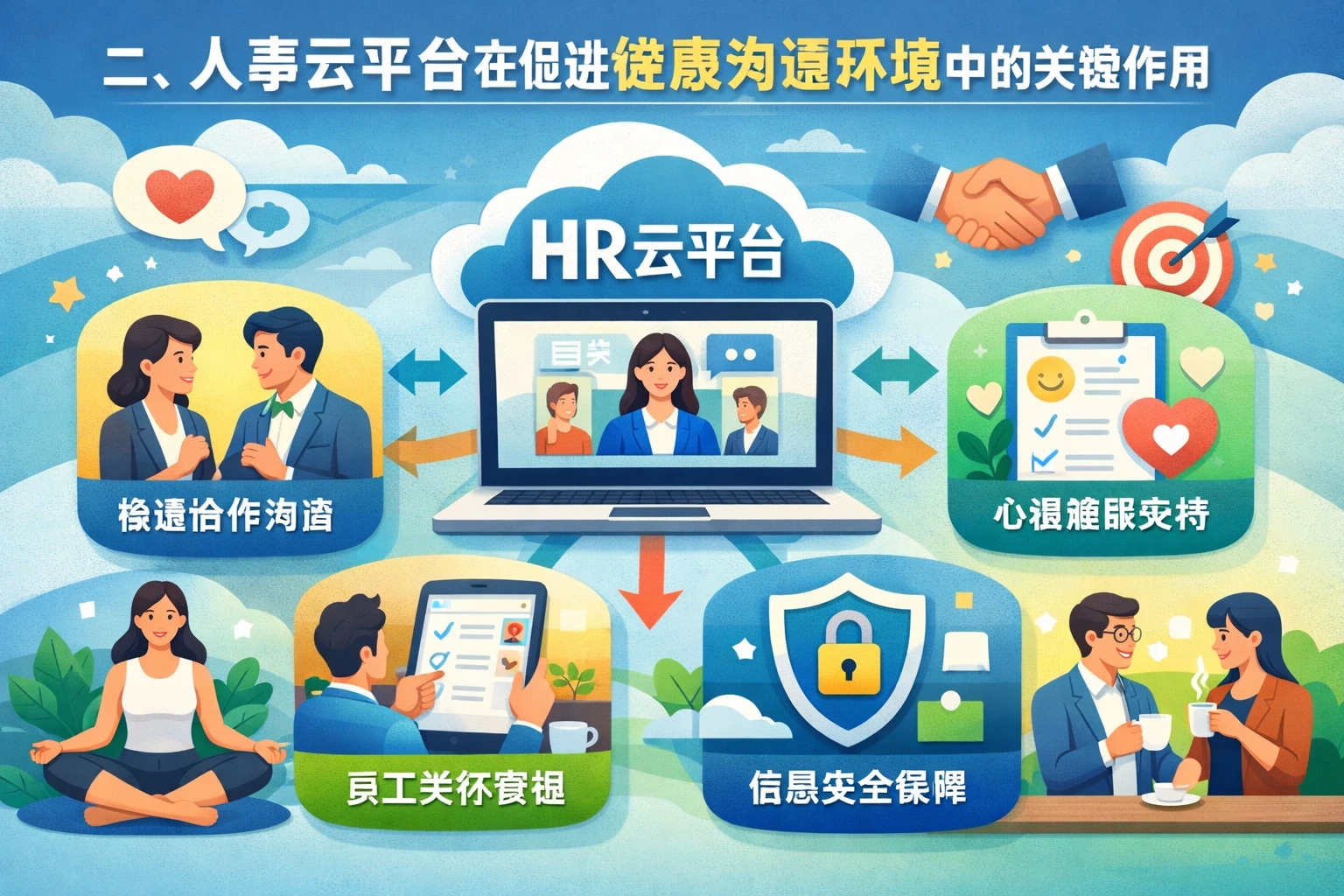 二、人事云平台在促进健康沟通环境中的关键作用