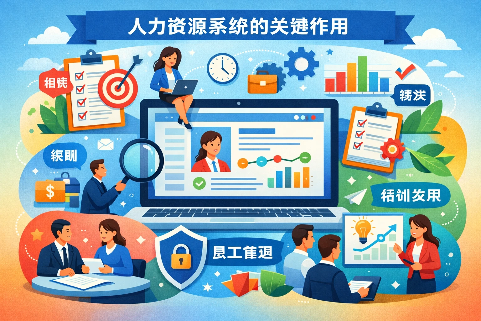 人力资源系统的关键作用
