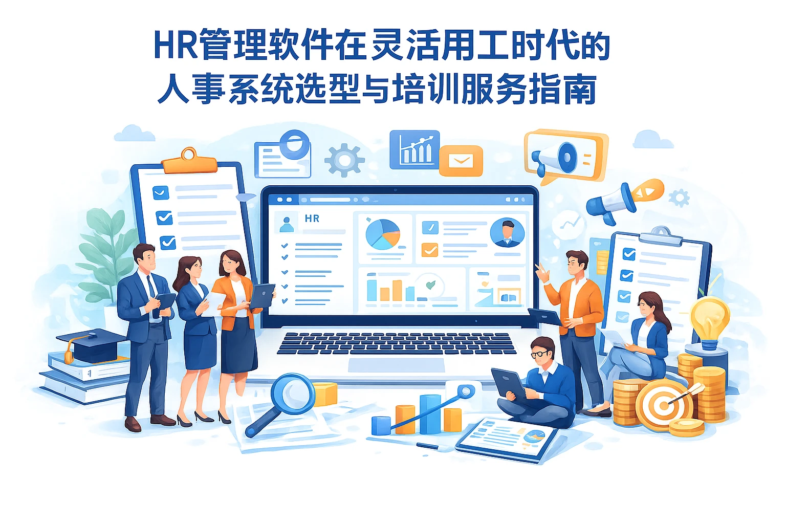 HR管理软件在灵活用工时代的人事系统选型与培训服务指南