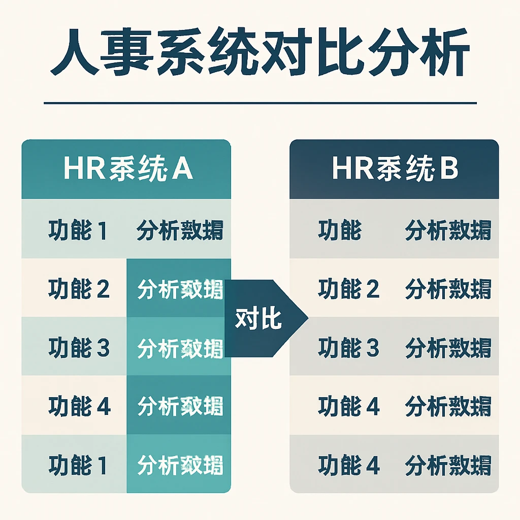 人事系统对比分析