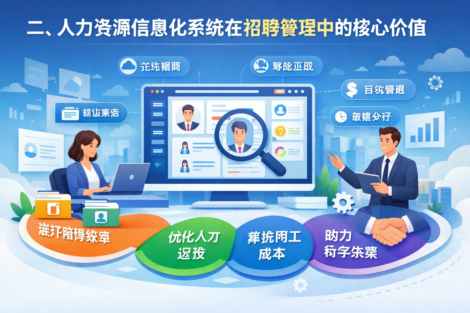 二、人力资源信息化系统在招聘管理中的核心价值