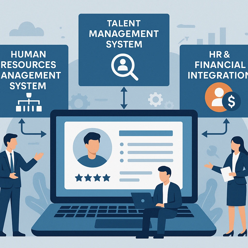 现代企业人力资源管理系统、人才库管理系统与人事财务一体化系统的整合应用