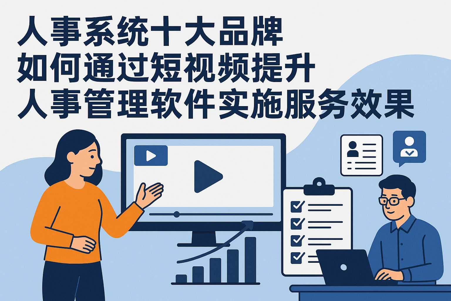 人事系统十大品牌如何通过短视频提升人事管理软件实施服务效果