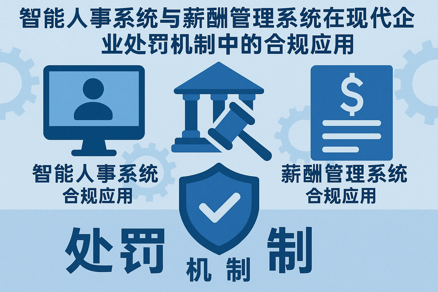 智能人事系统与薪酬管理系统在现代企业处罚机制中的合规应用