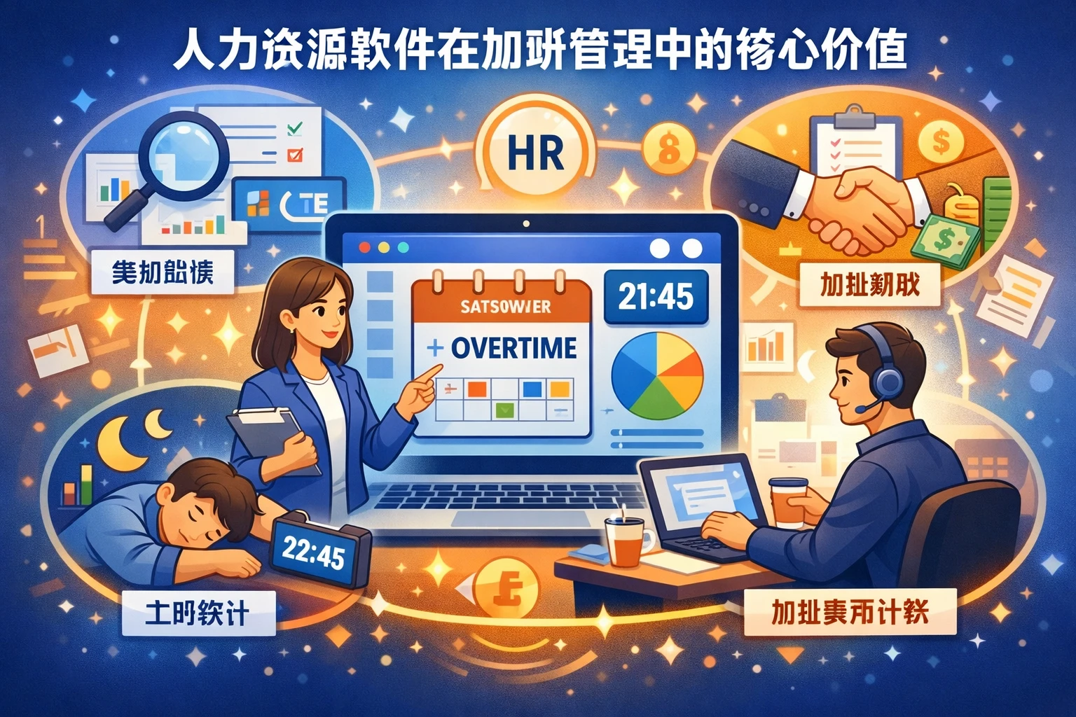 人力资源软件在加班管理中的核心价值