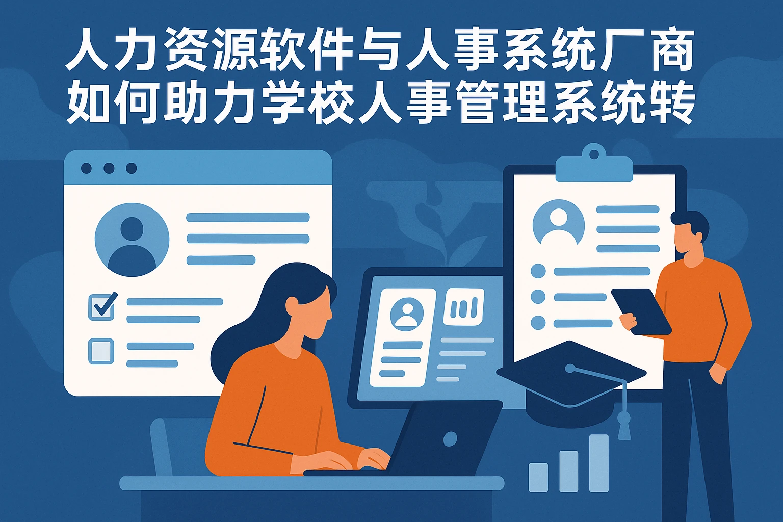 人力资源软件与人事系统厂商如何助力学校人事管理系统转型
