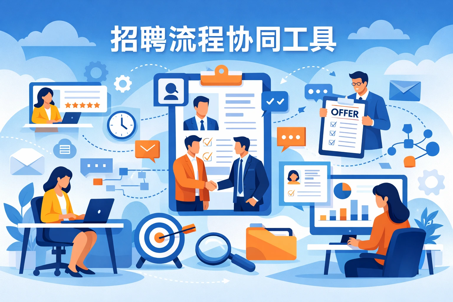 招聘流程协同工具