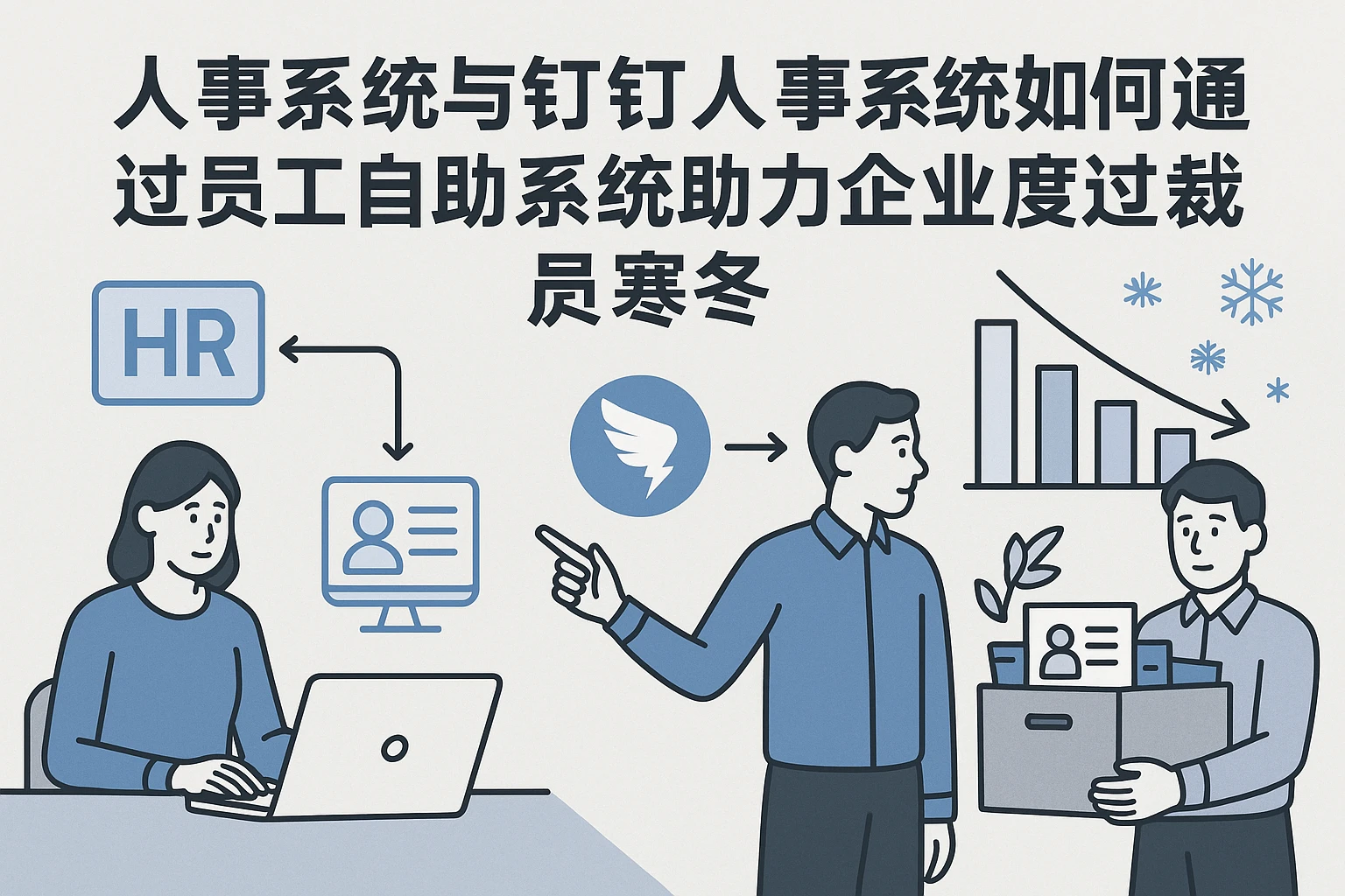 人事系统与钉钉人事系统如何通过员工自助系统助力企业度过裁员寒冬