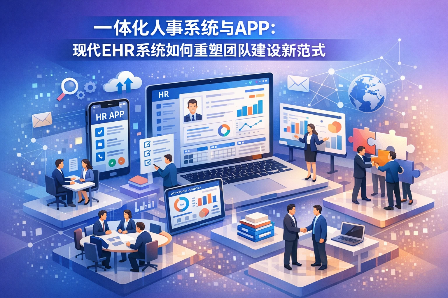 一体化人事系统与APP：现代EHR系统如何重塑团队建设新范式