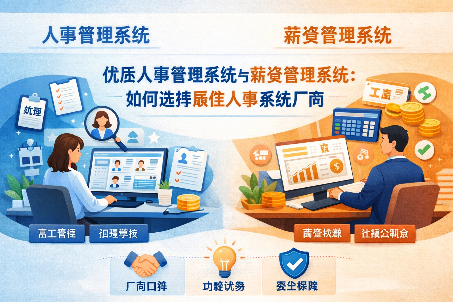 优质人事管理系统与薪资管理系统：如何选择最佳人事系统厂商