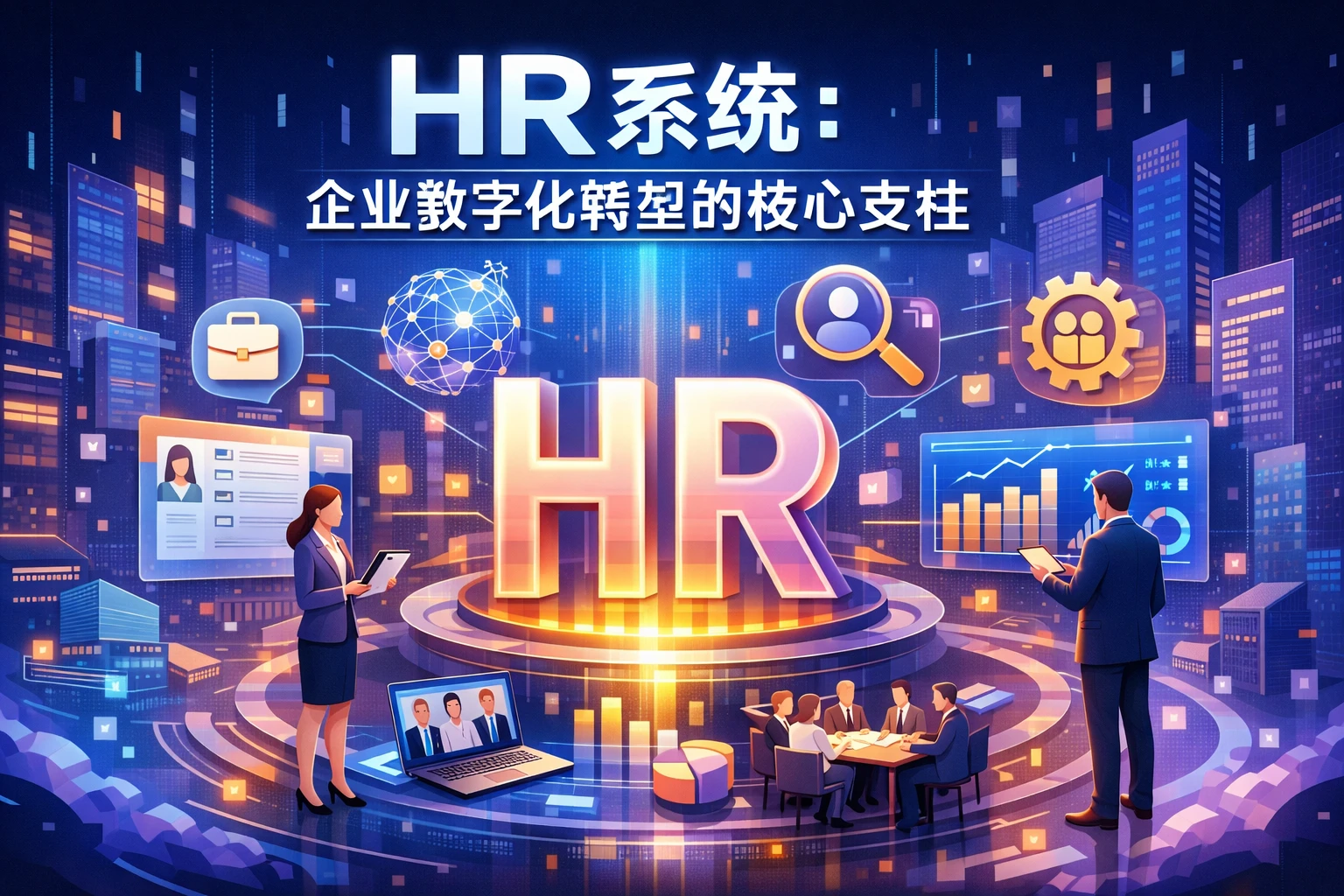 HR系统：企业数字化转型的核心支柱