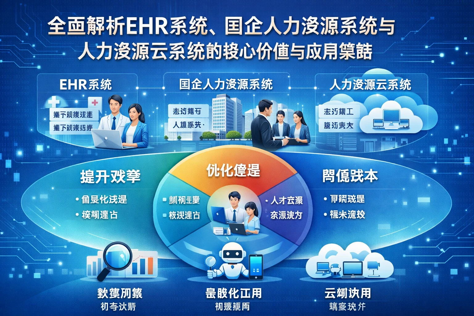 全面解析EHR系统、国企人力资源系统与人力资源云系统的核心价值与应用策略