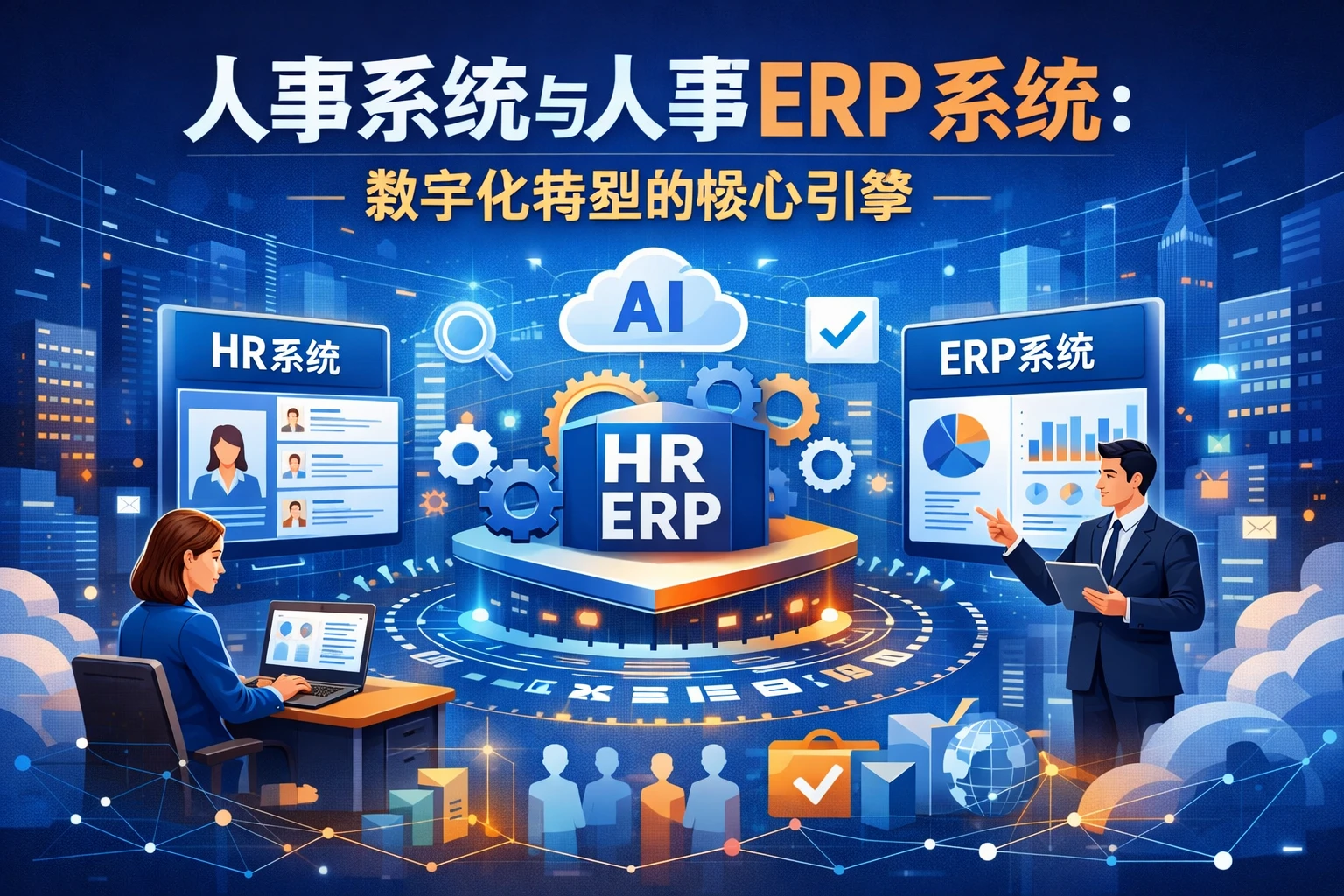 人事系统与人事ERP系统：数字化转型的核心引擎