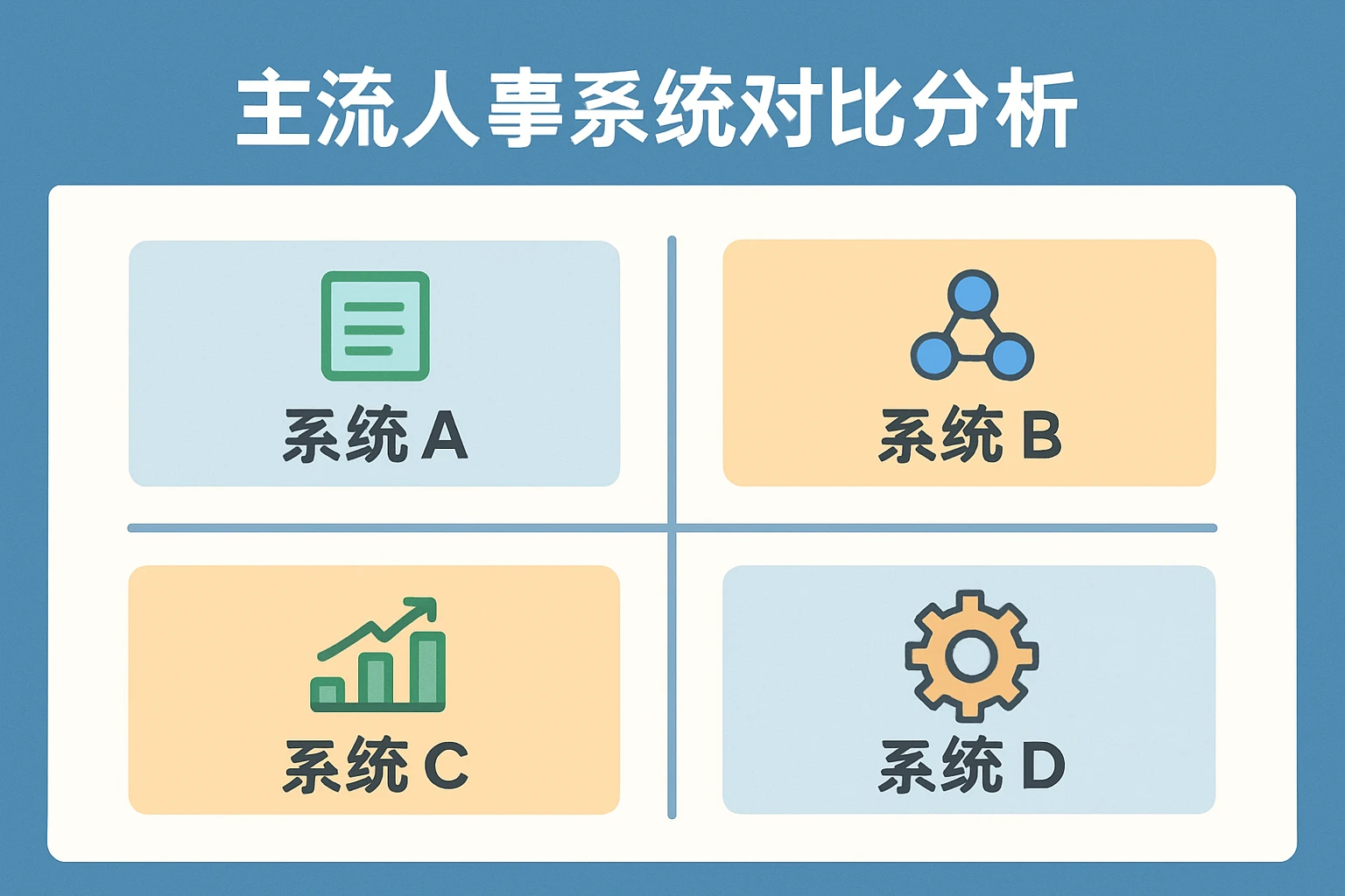 主流人事系统对比分析