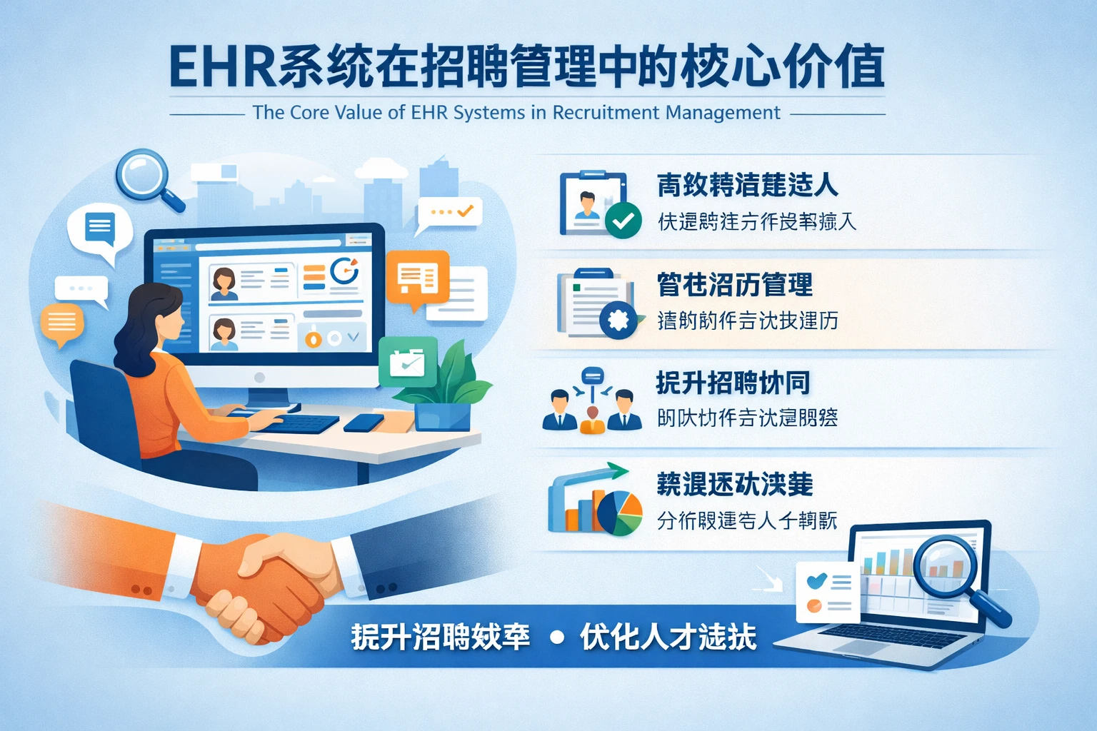 EHR系统在招聘管理中的核心价值