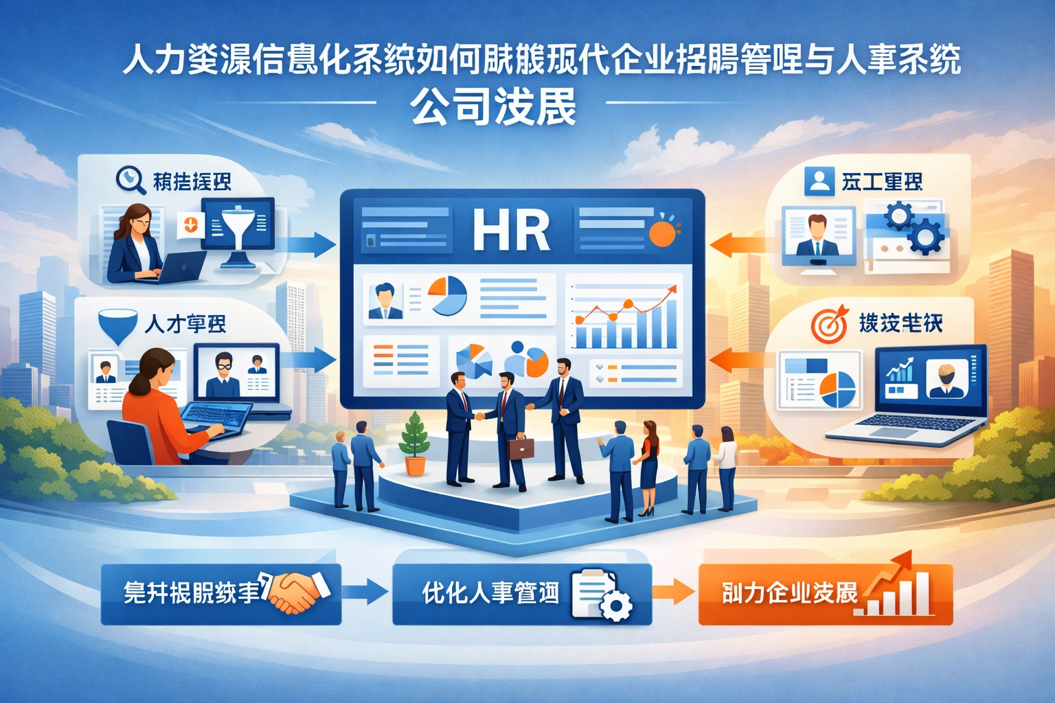 人力资源信息化系统如何赋能现代企业招聘管理与人事系统公司发展