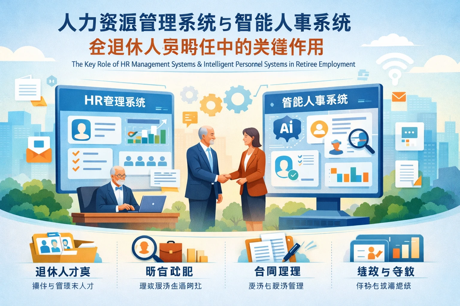人力资源管理系统与智能人事系统在退休人员聘任中的关键作用