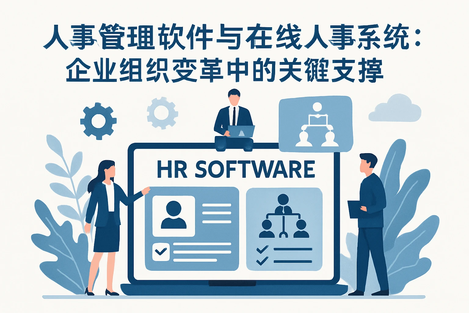 人事管理软件与在线人事系统：企业组织变革中的关键支撑