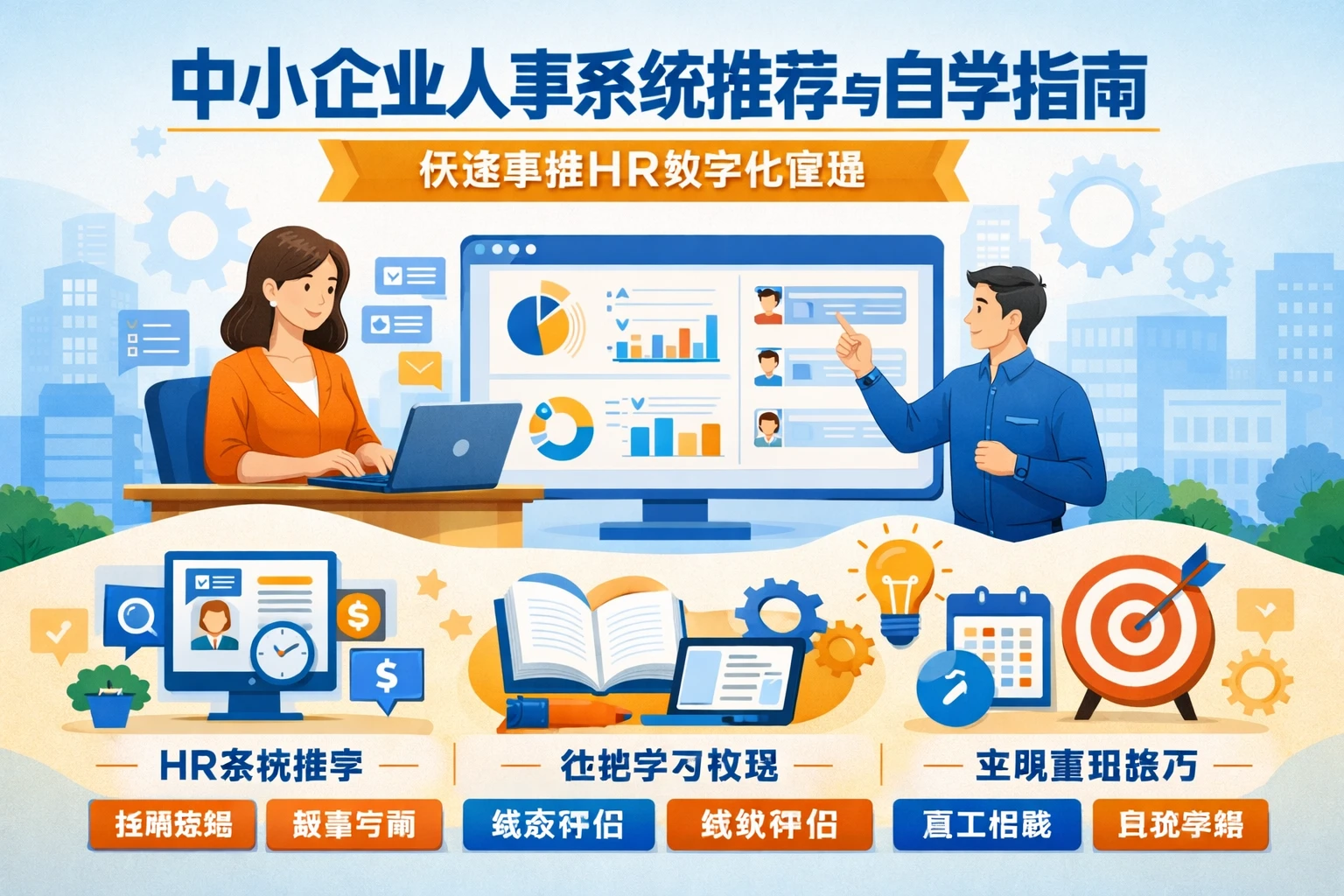 中小企业人事系统推荐与自学指南：快速掌握HR数字化管理