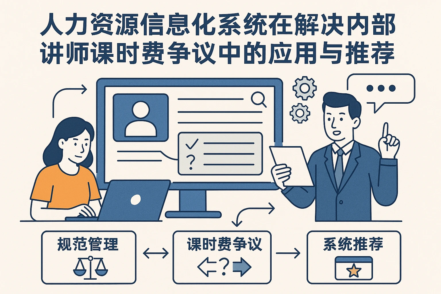 人力资源信息化系统在解决内部讲师课时费争议中的应用与推荐