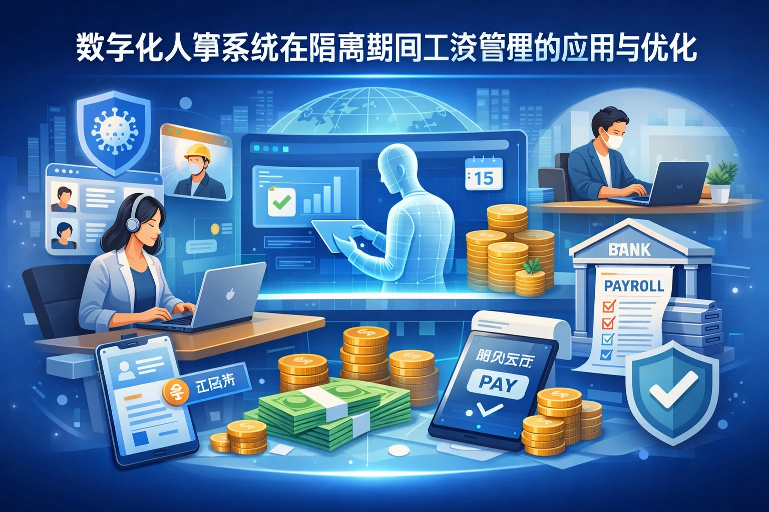 数字化人事系统在隔离期间工资管理的应用与优化