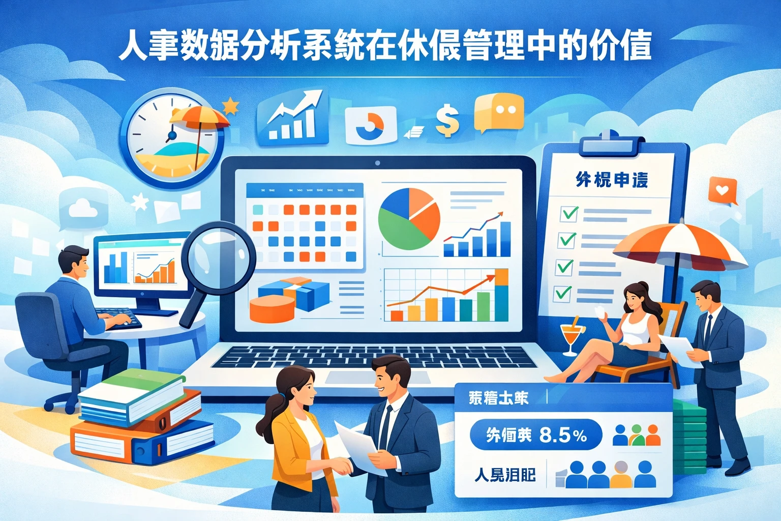 人事数据分析系统在休假管理中的价值