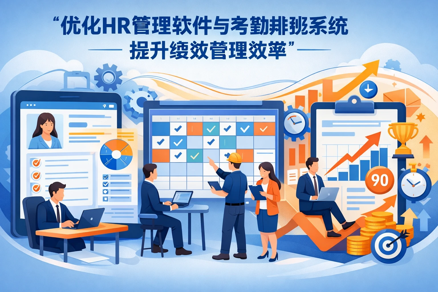 优化HR管理软件与考勤排班系统提升绩效管理效率