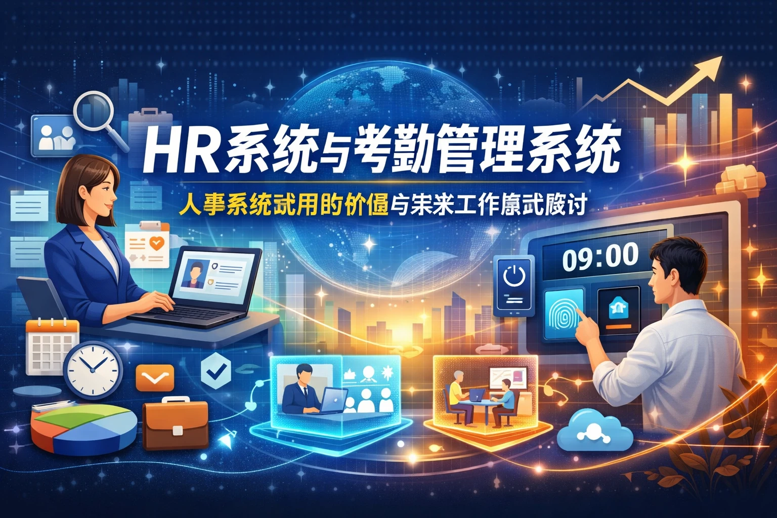 HR系统与考勤管理系统：人事系统试用的价值与未来工作模式探讨