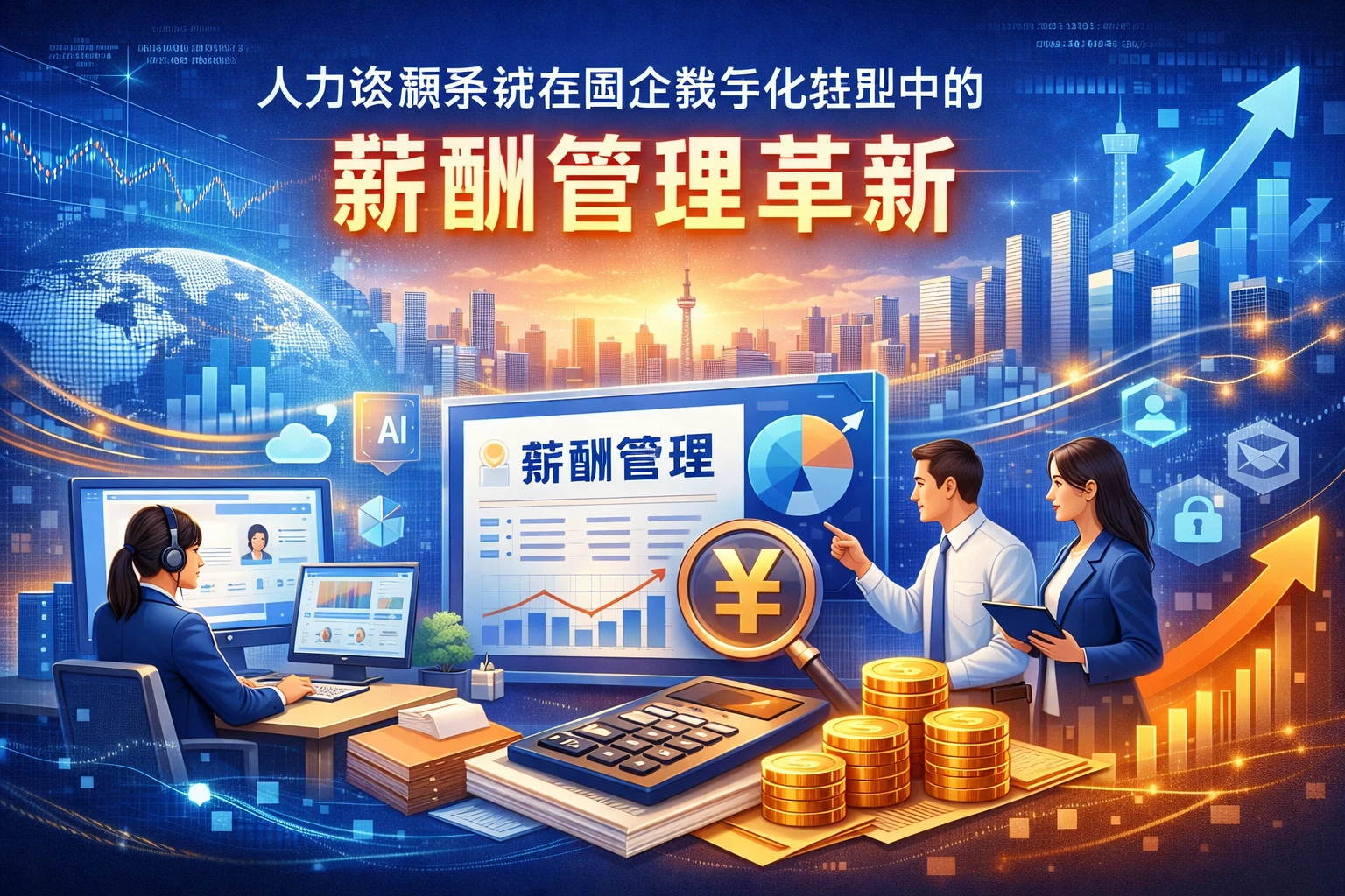 人力资源系统在国企数字化转型中的薪酬管理革新