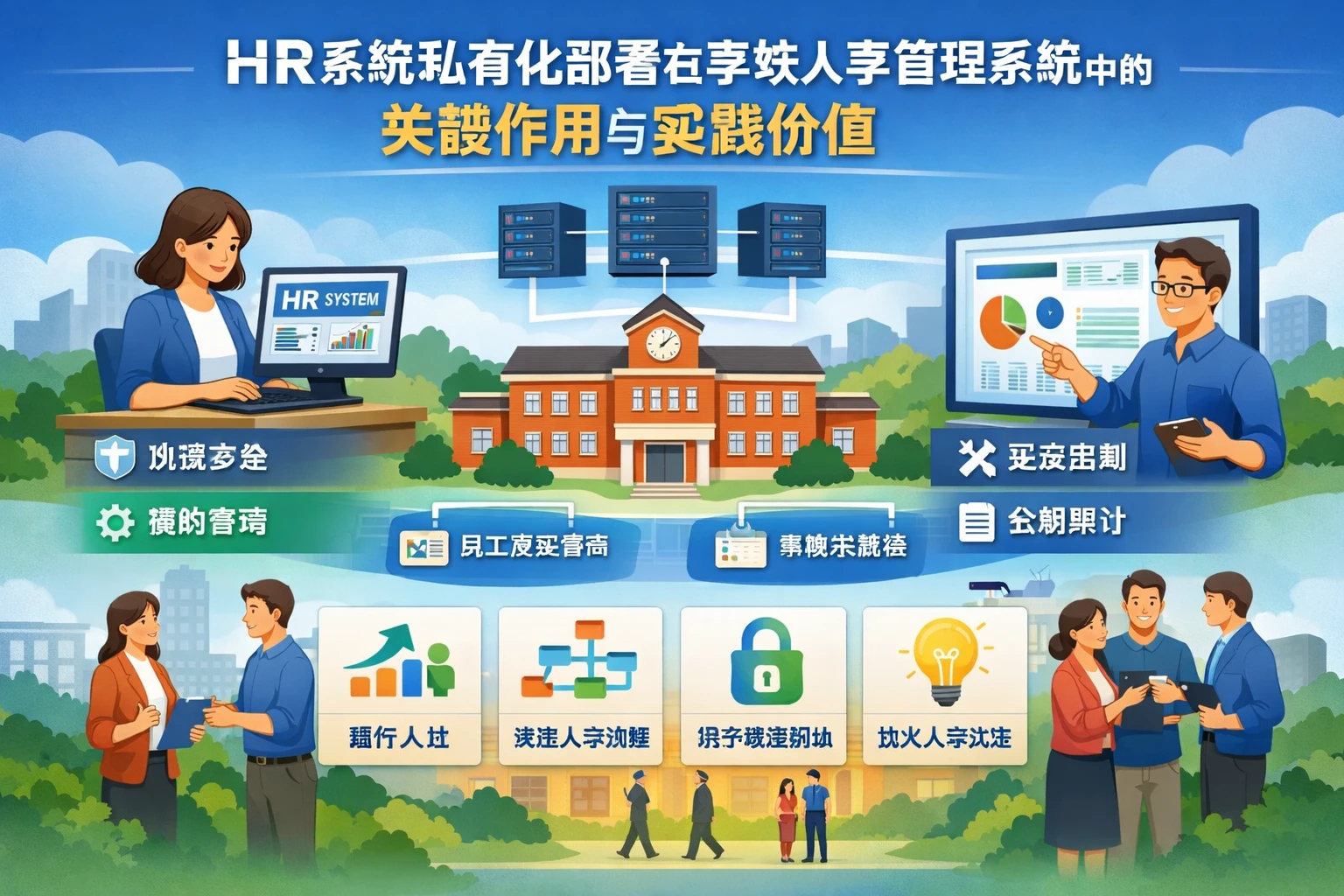 HR系统私有化部署在学校人事管理系统中的关键作用与实践价值