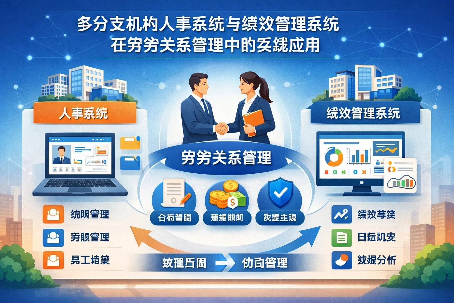 多分支机构人事系统与绩效管理系统在劳务关系管理中的实践应用