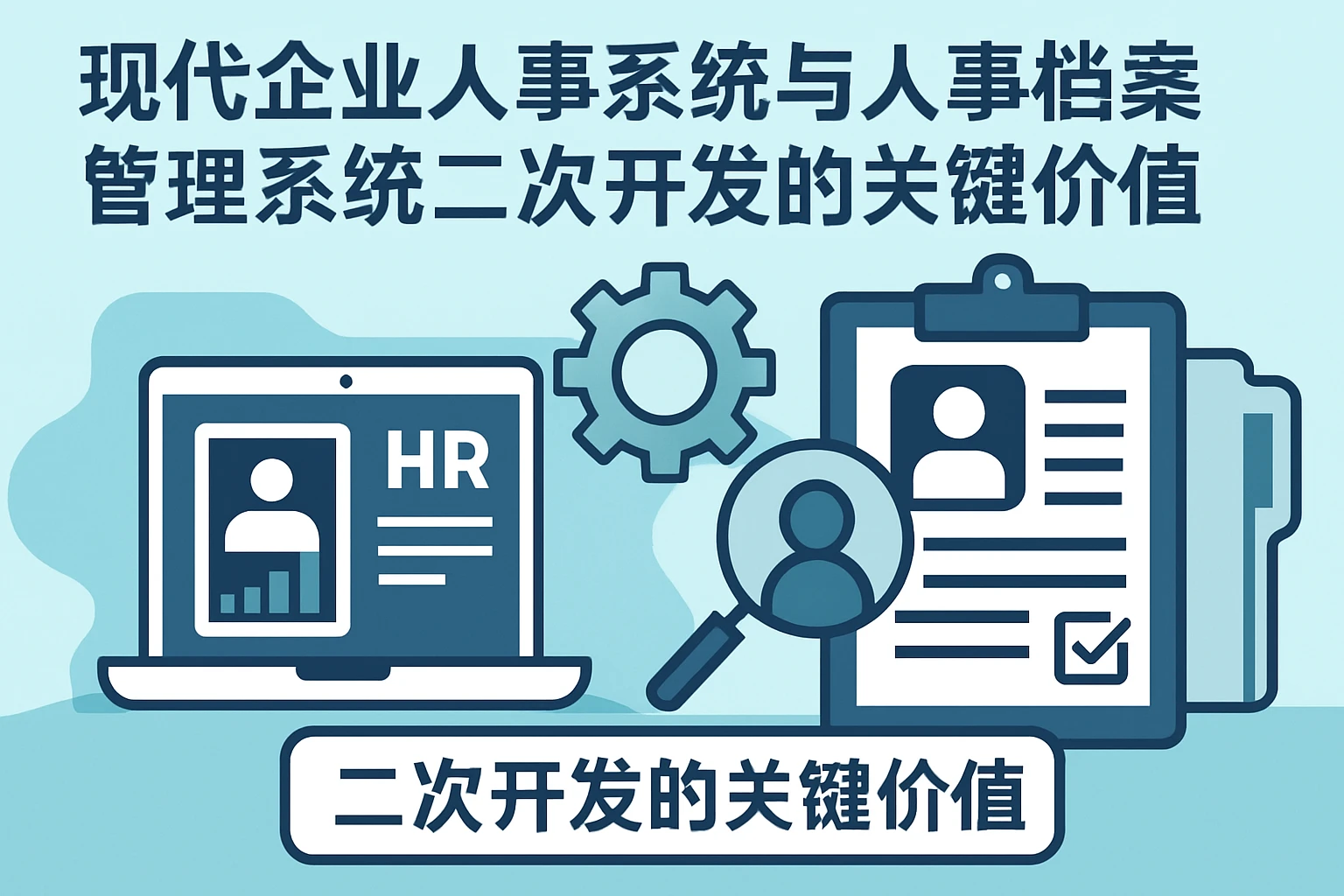 现代企业人事系统与人事档案管理系统二次开发的关键价值
