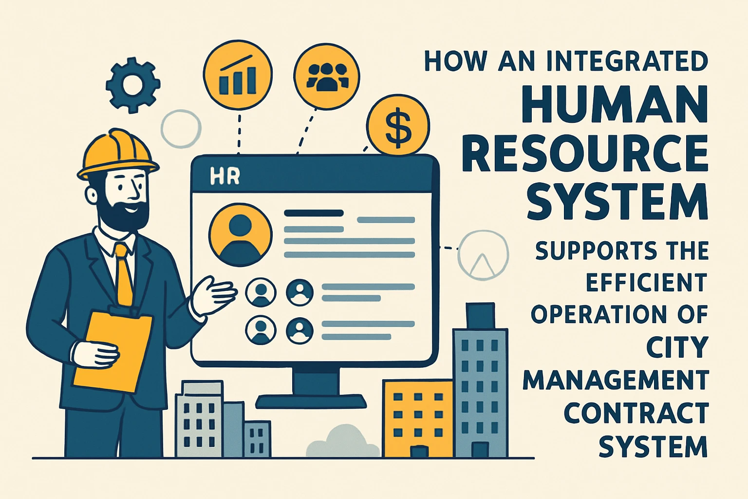 一体化人力资源系统如何支撑城市负责人承包制的高效运作