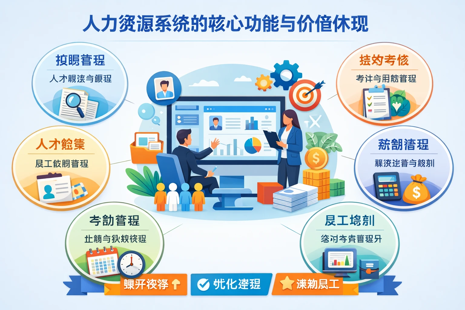人力资源系统的核心功能与价值体现