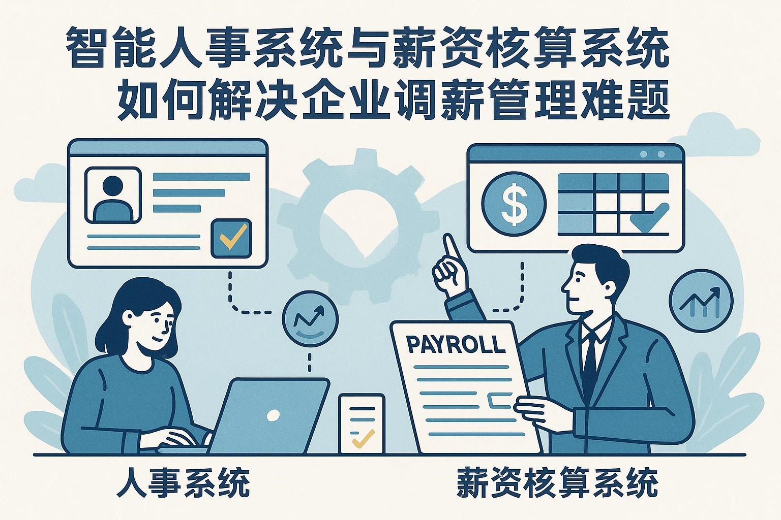 智能人事系统与薪资核算系统如何解决企业调薪管理难题